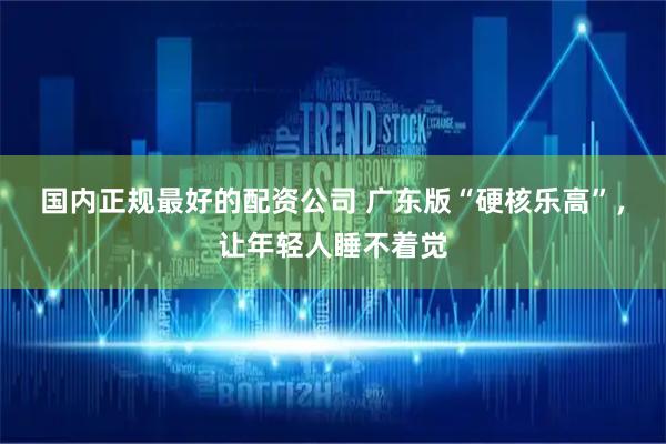 国内正规最好的配资公司 广东版“硬核乐高”，让年轻人睡不着觉